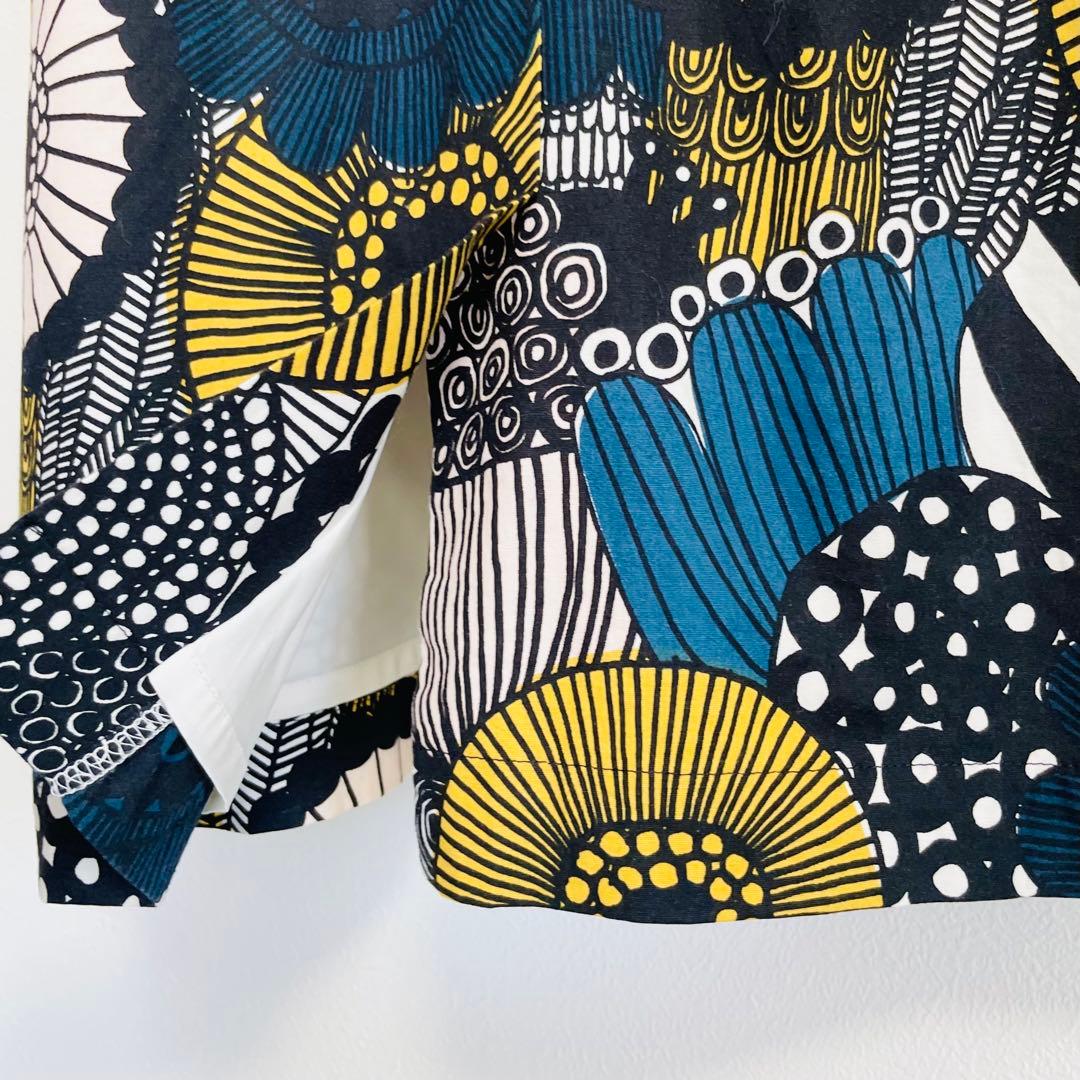 美品 マリメッコ marimekko シイルトラプータルハ ワンピース 花柄