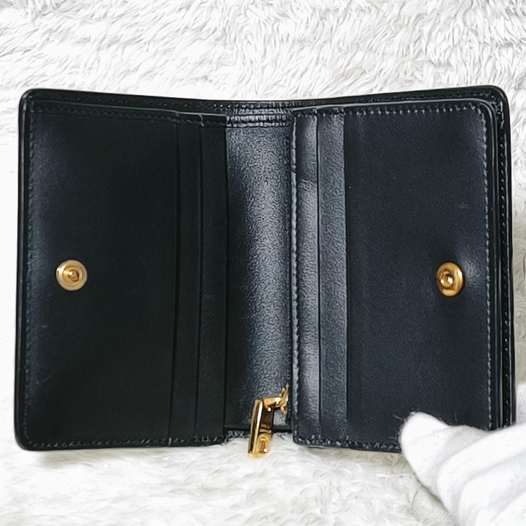 D&G ドルチェ&ガッバーナ ビジュー ラインストーン 二つ折り財布