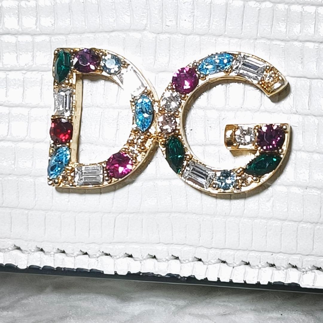 D&G ドルチェ&ガッバーナ ビジュー ラインストーン 二つ折り財布