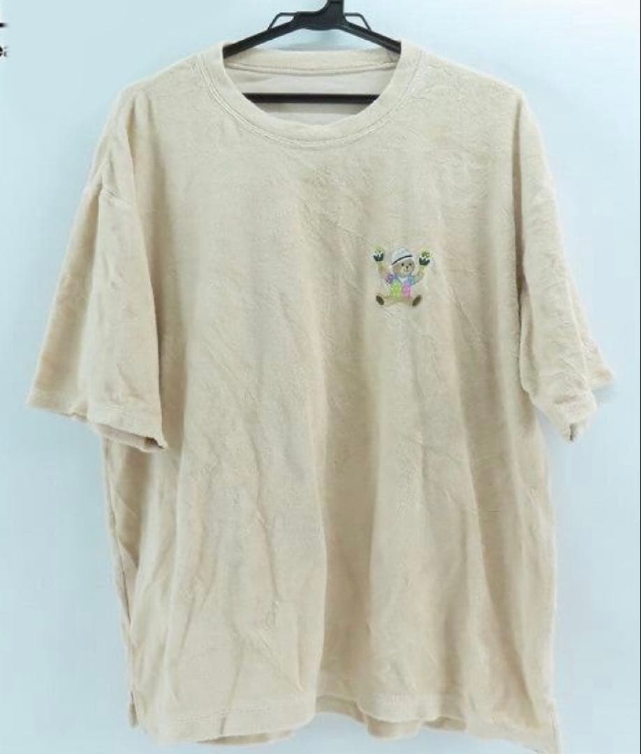 こーこ　Lucien Pellat-Finet ベージュ Tシャツ　L