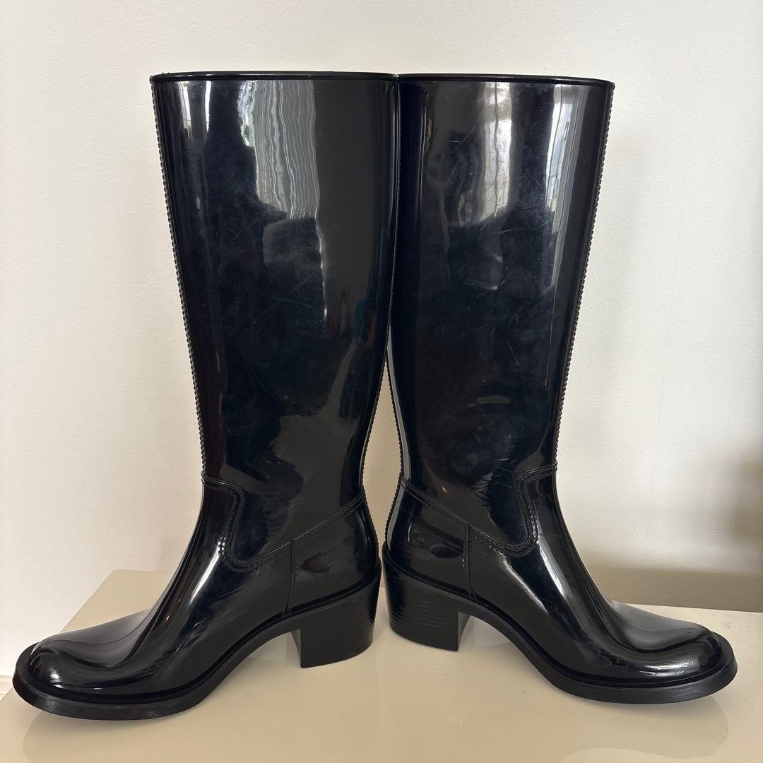 Rin 様GUCCI グッチ　長靴　レインブーツ　36 BLACK
