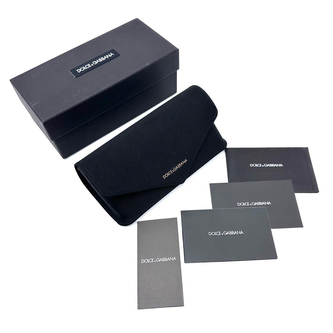 極美品✨DOLCE&GABBANA サングラス DGラインストーン ピンク系