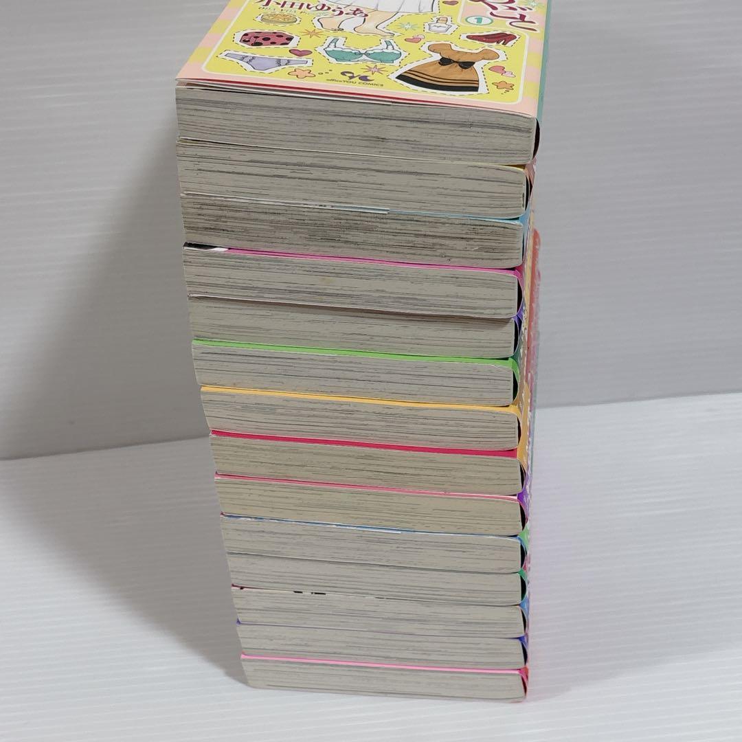 かろりのつやごと 全14巻 全巻 セット 小田ゆうあ 女性漫画 少女漫画 初版