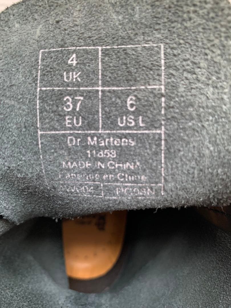 Dr. Martens 10ホールブーツ ブラック 23cm UK4