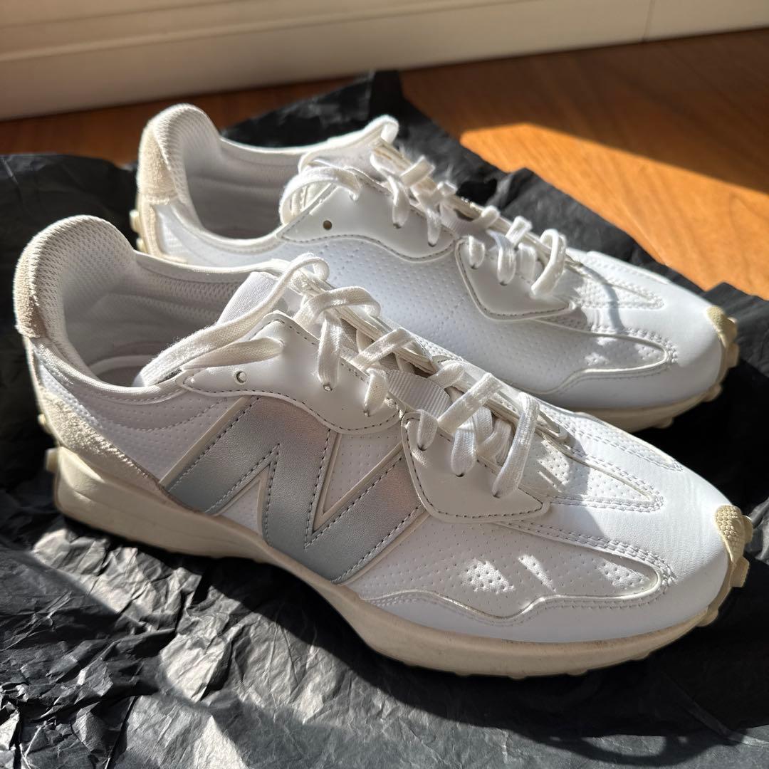 【美品】New Balance 327 ゴルフシューズ 女性用 24cm