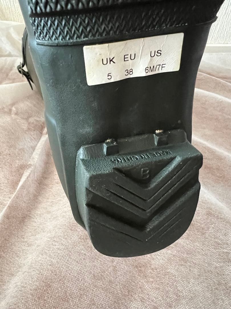 HUNTER レインブーツ　UK5 (24㎝)