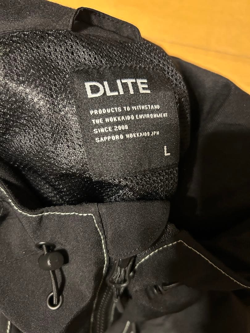 DLITE スノーボードウェア メンズ 上下セットLサイズ　ブラック