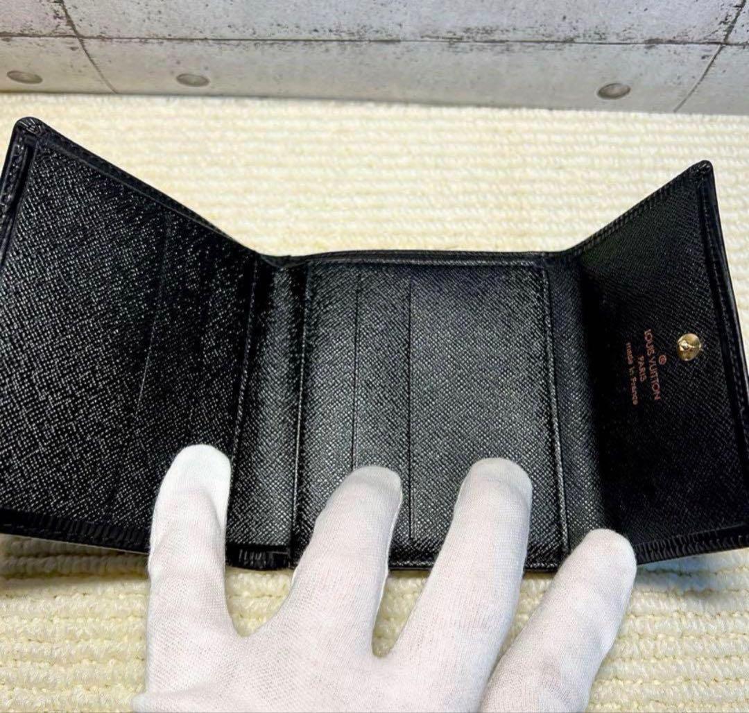 【美品】LOUIS VUITTON ポルトモネビエカルトクレディWホック財布