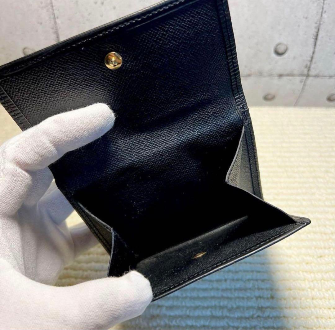 【美品】LOUIS VUITTON ポルトモネビエカルトクレディWホック財布