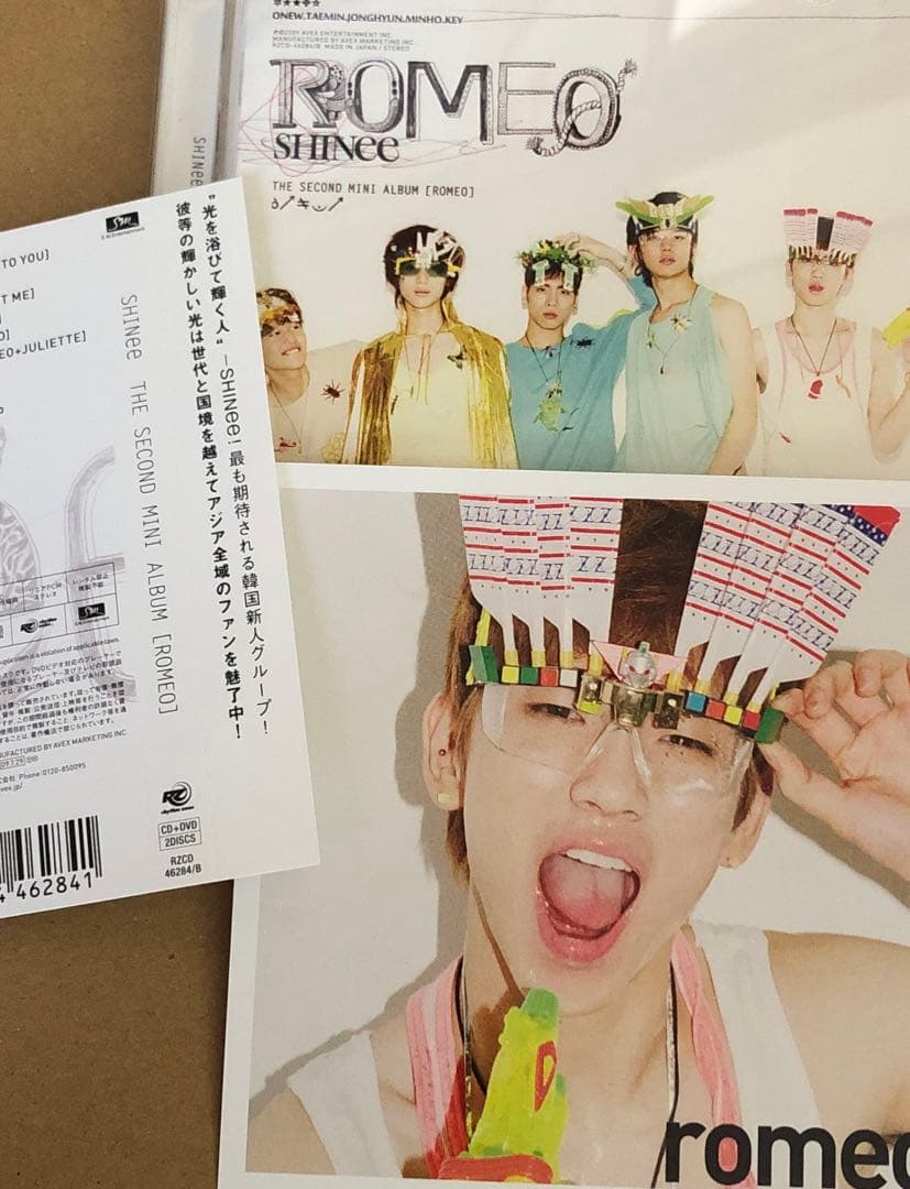 貴重　SHINee ROMEO 初回限定盤　KEY ジャケカ　ジャケットカード