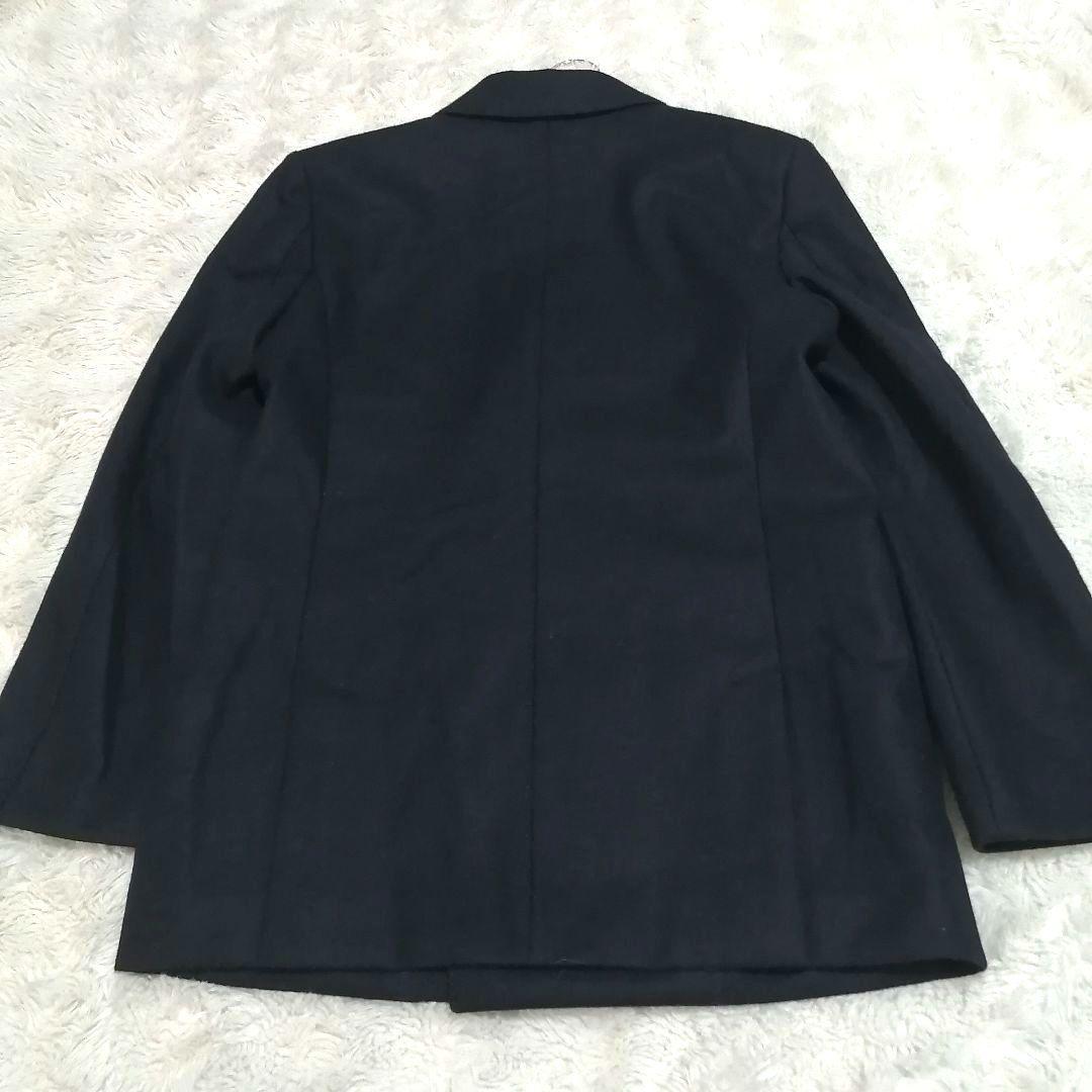 ✨美品✨Whim Gazette ウール 紺ブレ ダブルブレストジャケット