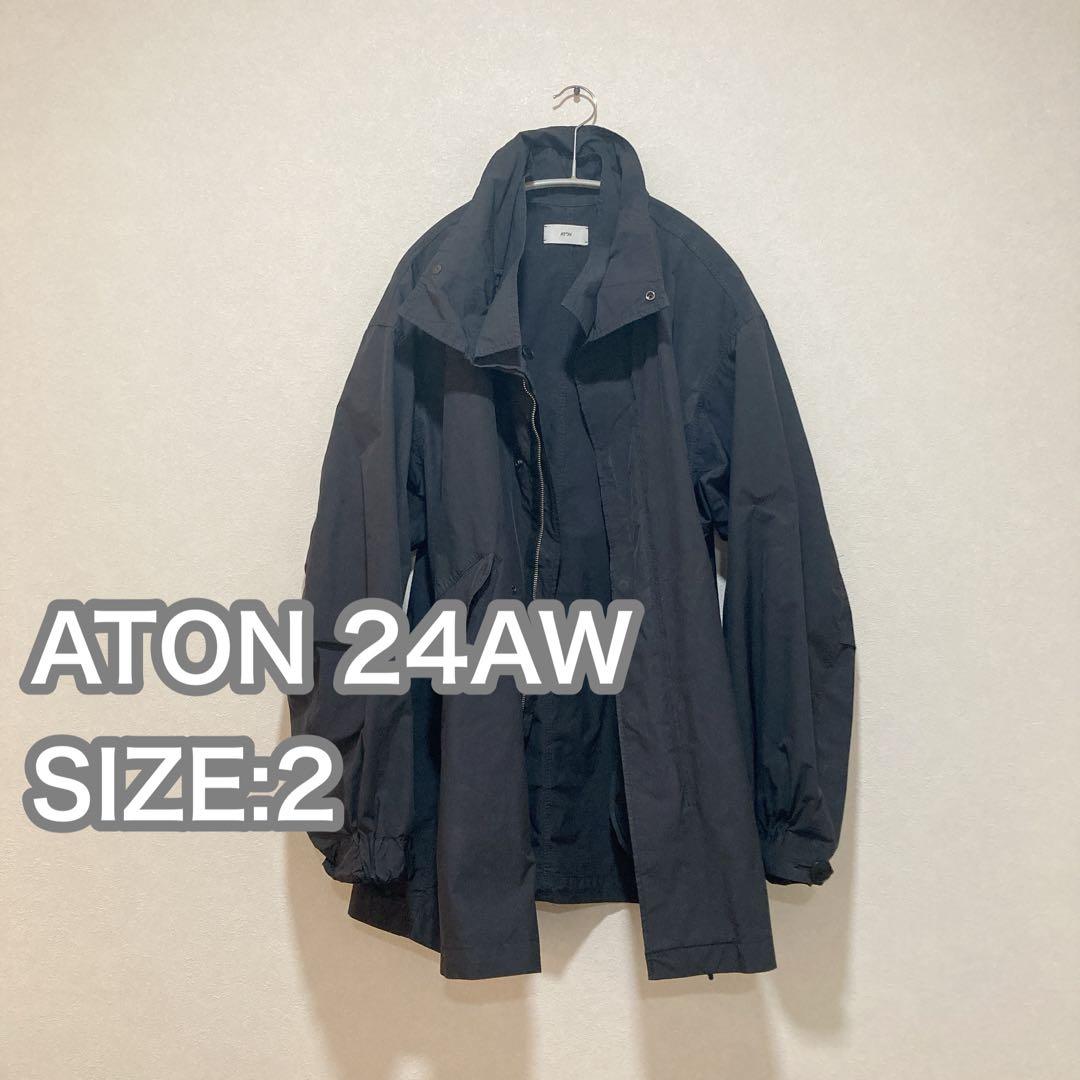 ジャケット・アウター ATON 24AW AIR WEATHER SHORT MODS COAT