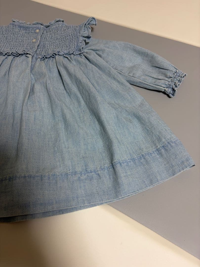 Ralph Lauren デニム ワンピース ブルマ セット 80 12M