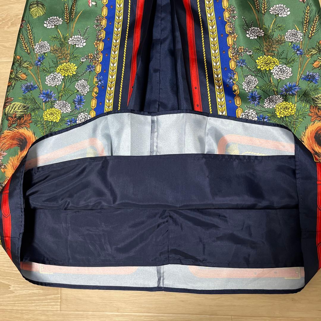 【MUVEIL】 25AW リス柄　ミューベル　スカーフ プリントスカート