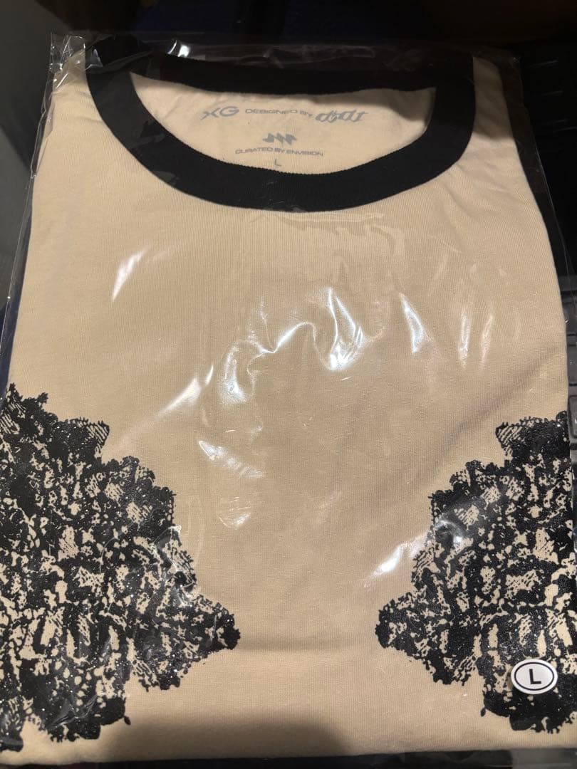 XG x DIDU ENG Ringer Tシャツ　ベージュ L グッズ
