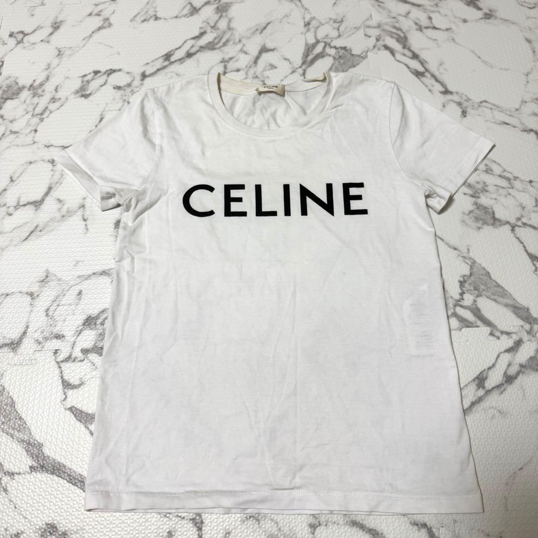 CELINE ロゴtシャツ