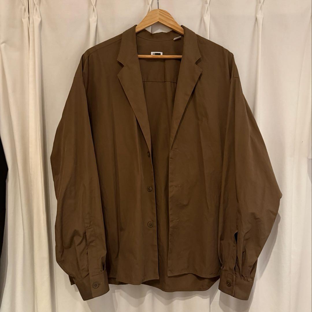 H BEAUTY&YOUTH テーラードシャツジャケット　2025SS
