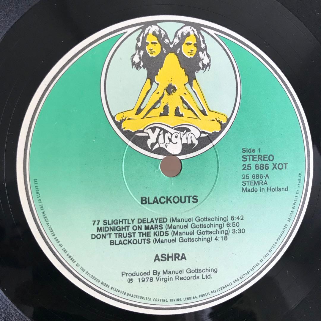 ashra/blackouts オランダ盤