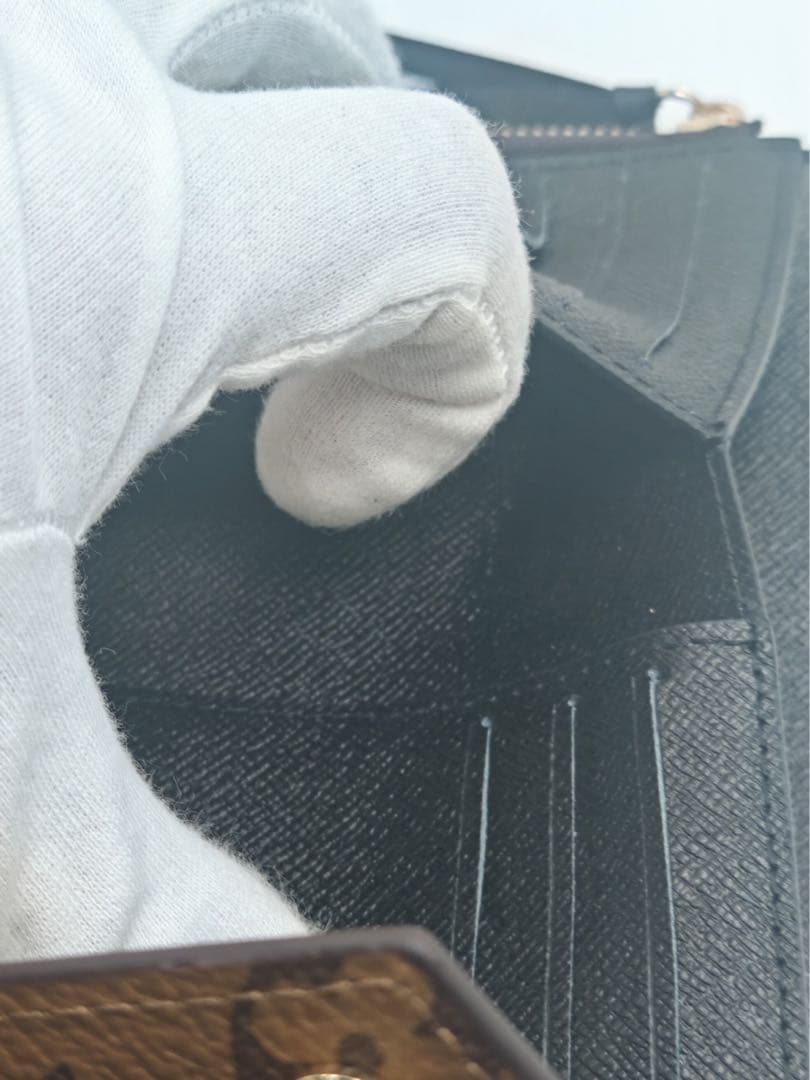 ✨中古美品✨三つ折財布 LOUIS VUITTON モノグラム ブラウン