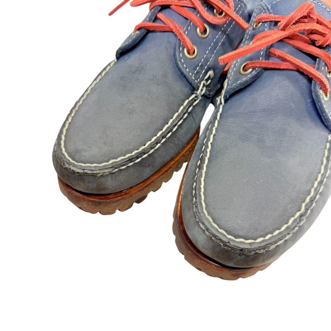 Timberland（W8）3eye Classic Lug デッキシュー紺