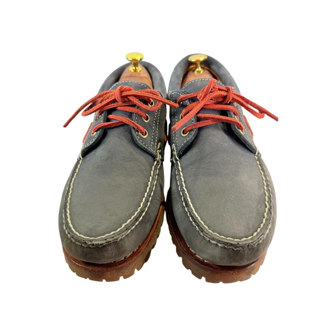 Timberland（W8）3eye Classic Lug デッキシュー紺