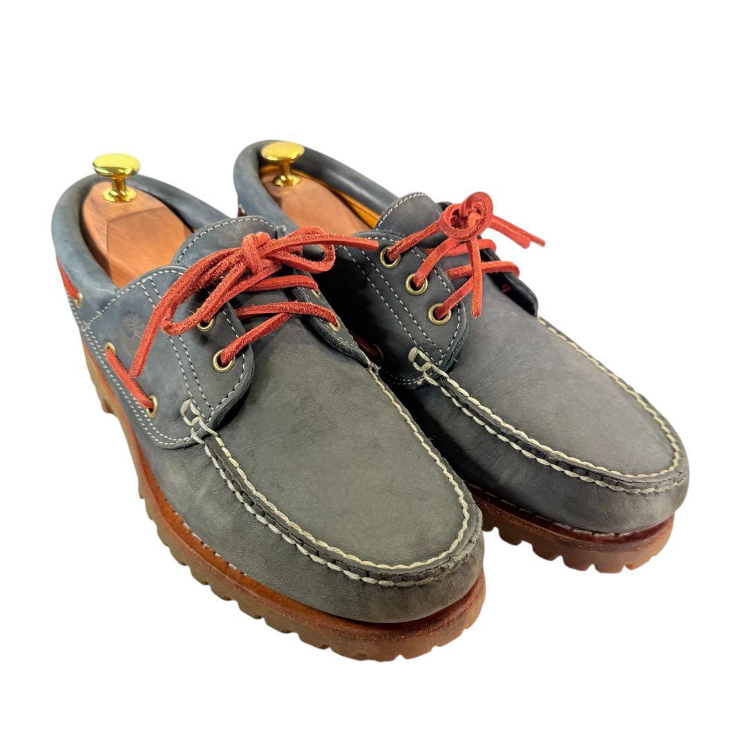 Timberland（W8）3eye Classic Lug デッキシュー紺