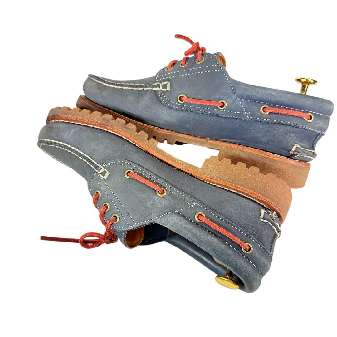 Timberland（W8）3eye Classic Lug デッキシュー紺