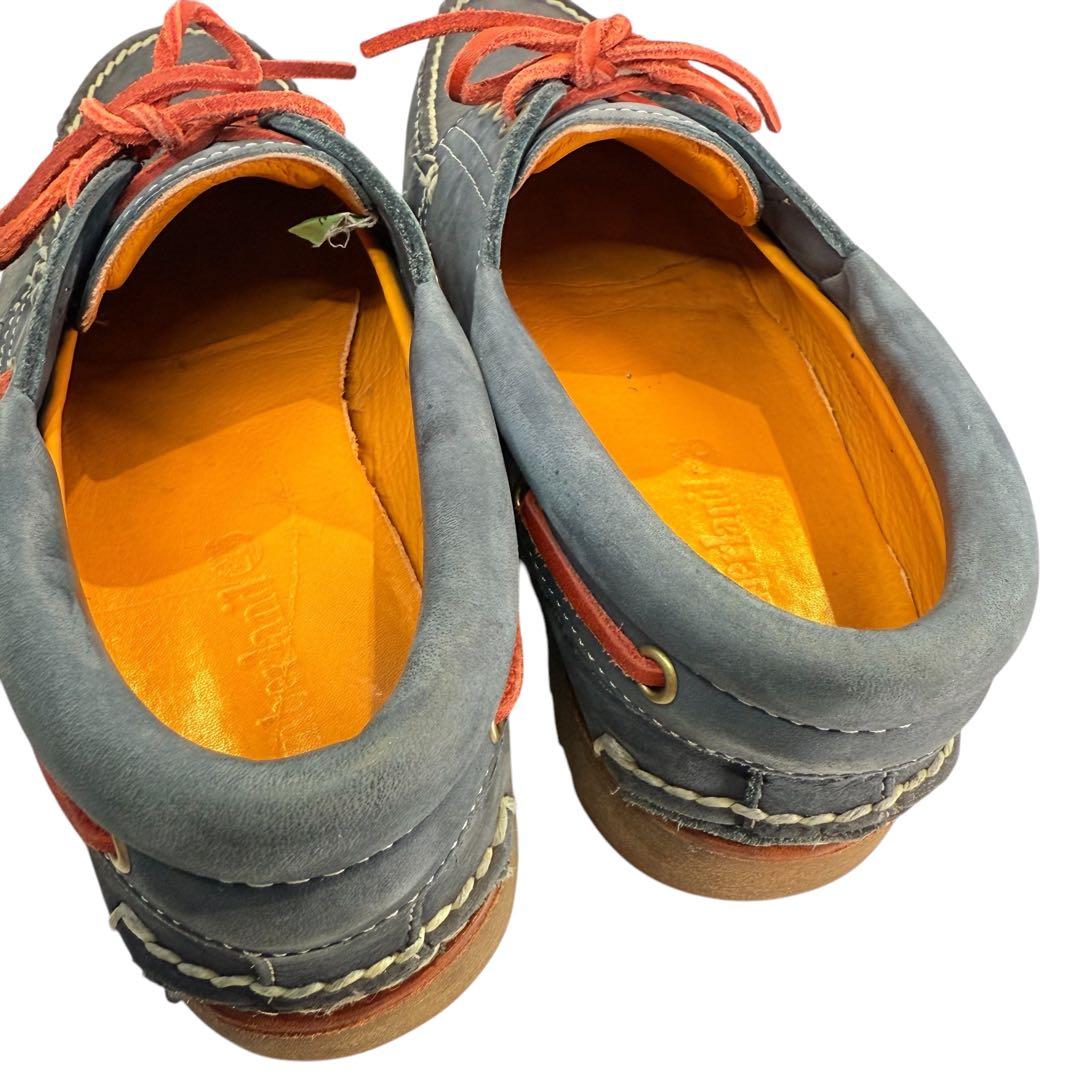 Timberland（W8）3eye Classic Lug デッキシュー紺