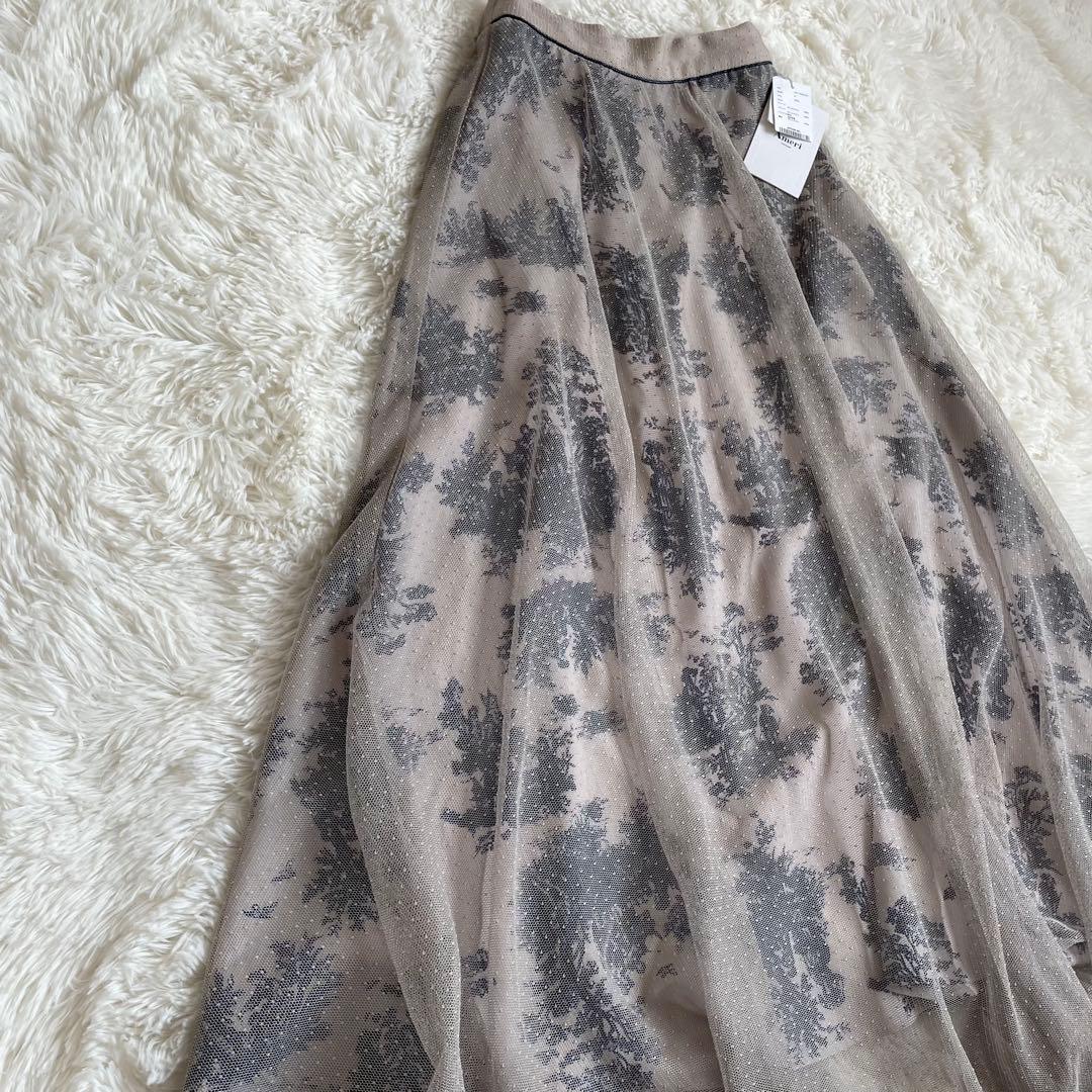 ameri AVA DOT TULLELAYERED SKIRT アメリ