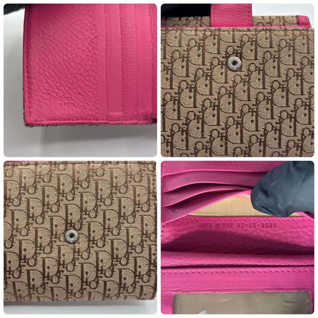 美品 Christian Dior ディオール トロッター 財布 二つ折り財布