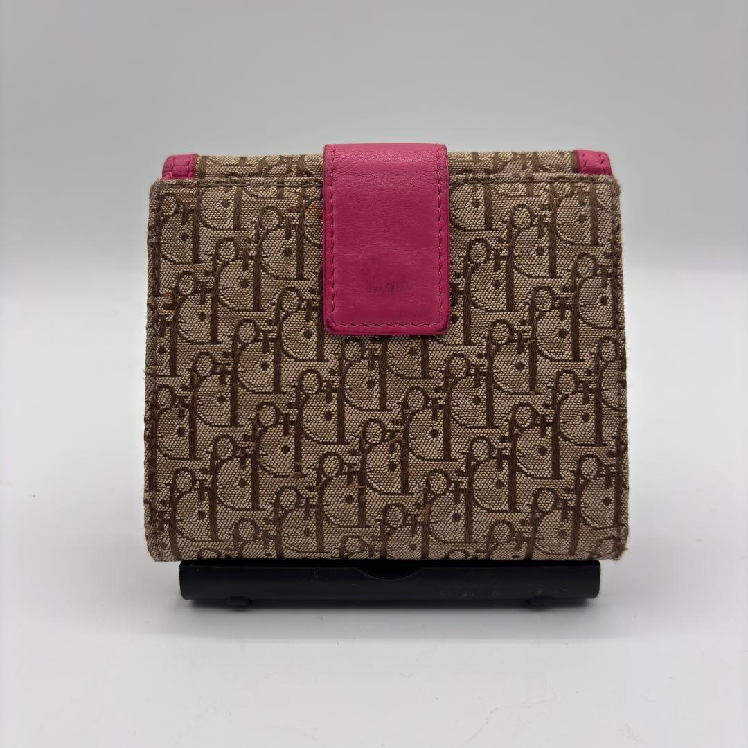 美品 Christian Dior ディオール トロッター 財布 二つ折り財布