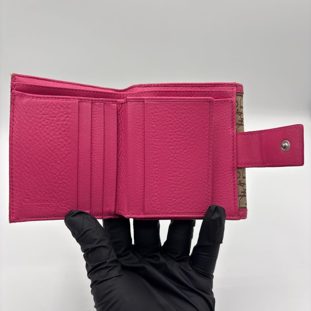 美品 Christian Dior ディオール トロッター 財布 二つ折り財布