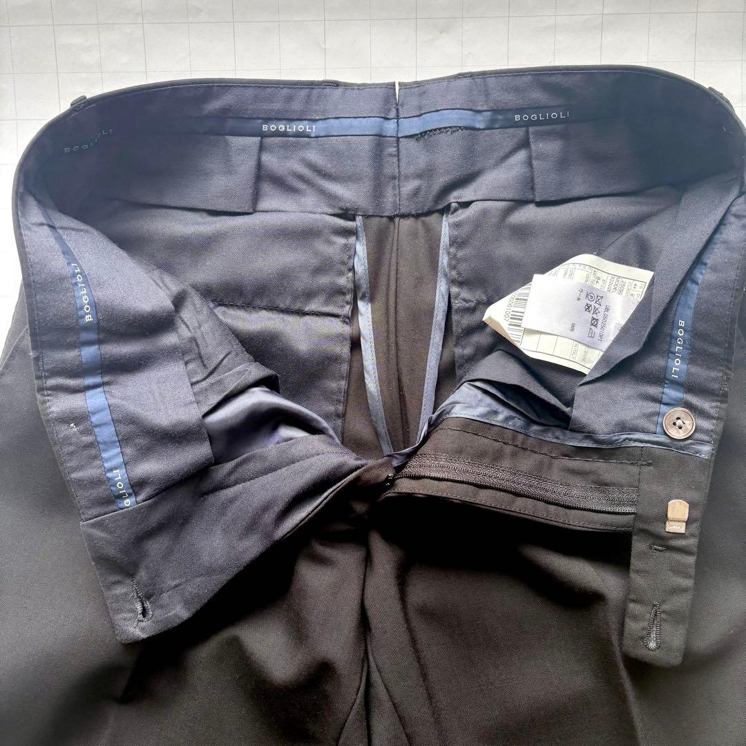 BOGLIOLI ブラック サマー セットアップスーツサイズ44 美品