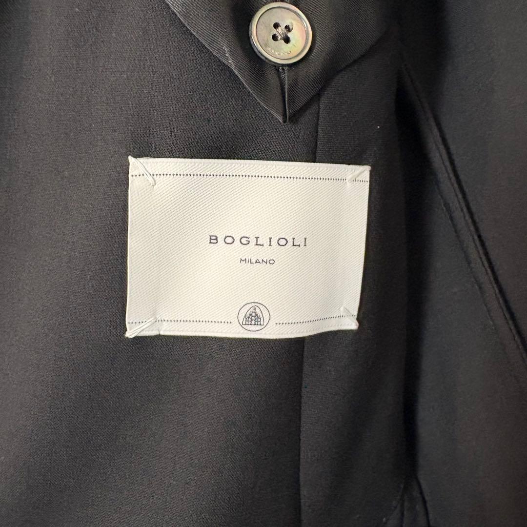 BOGLIOLI ブラック サマー セットアップスーツサイズ44 美品