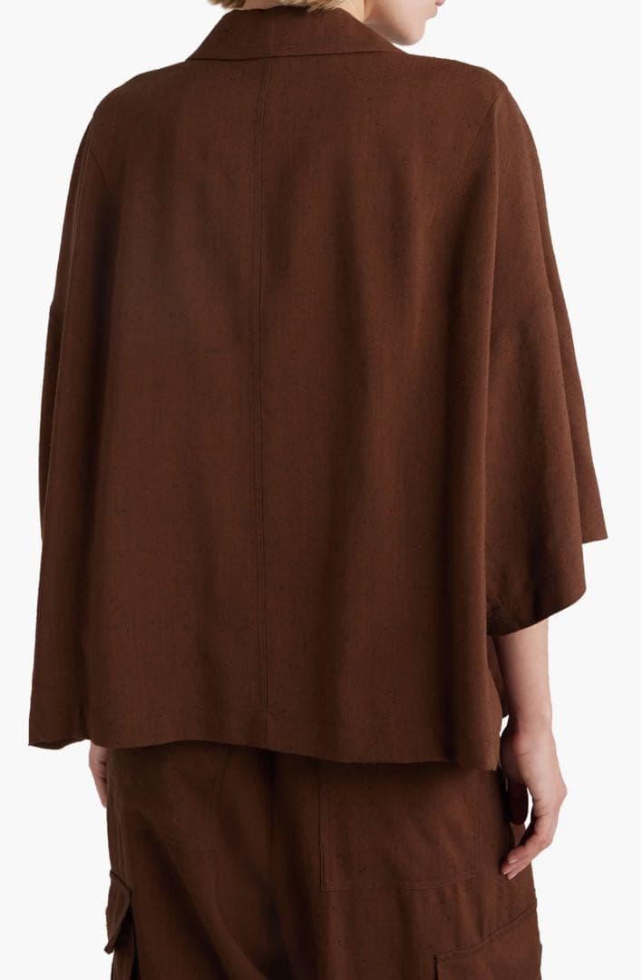 トップス < Dries Van Noten >Oversize Slubbed Polo