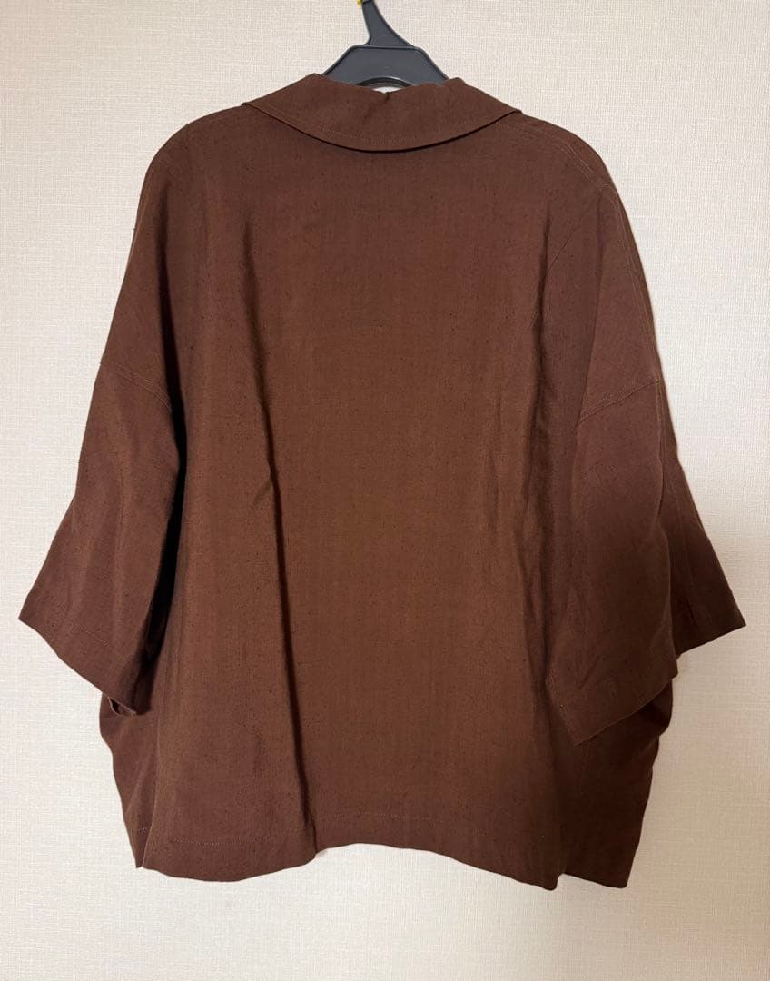 トップス < Dries Van Noten >Oversize Slubbed Polo