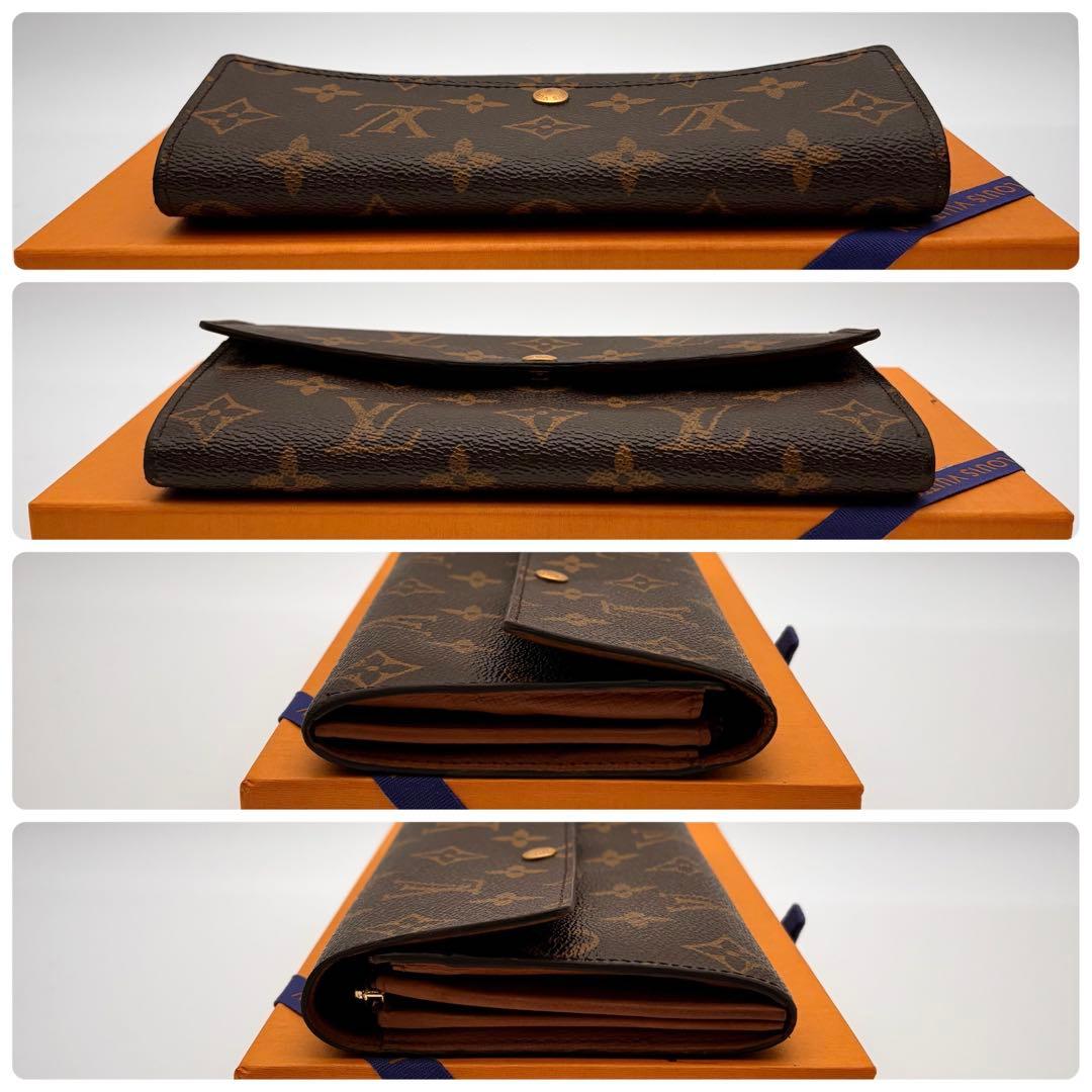 良品訳あり✨ルイヴィトン✨モノグラム✨ポシェットポルトモネクレディ 長財布