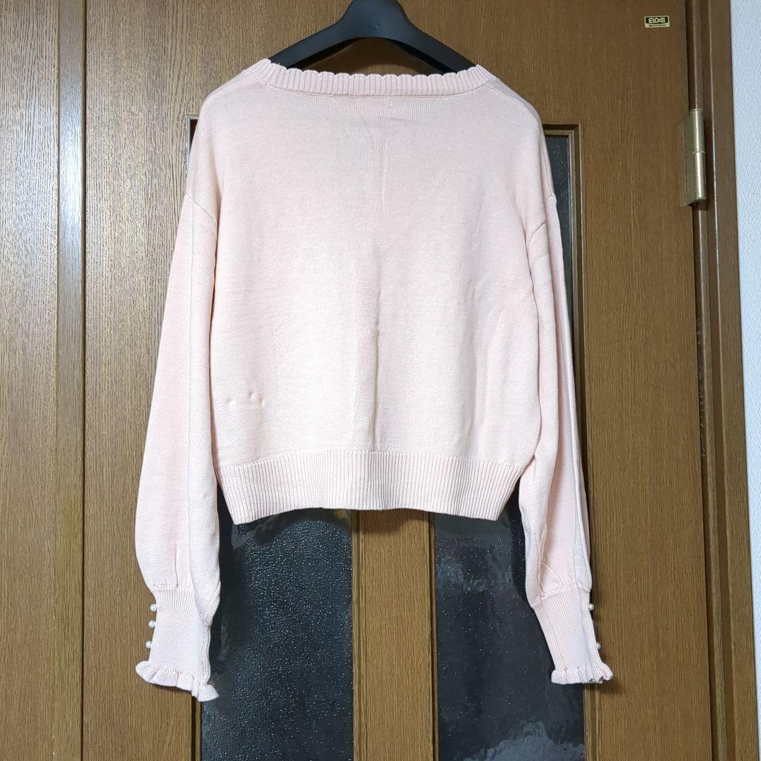 新品タグ付き♡SAKURA刺繍ショートカーディガン