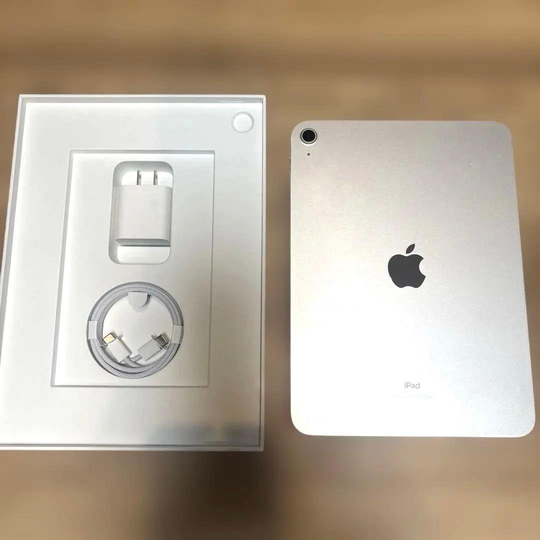 【限定値下げ中‼️】iPad 第10世代 シルバー 本体　箱、付属品付き