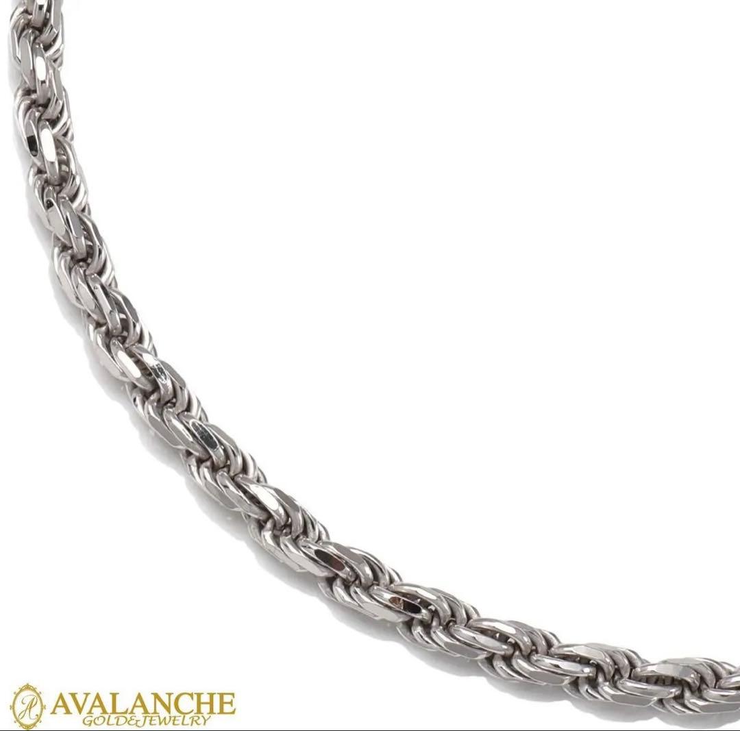 Avalanche シルバー ロープネックレス 60cm Silver925