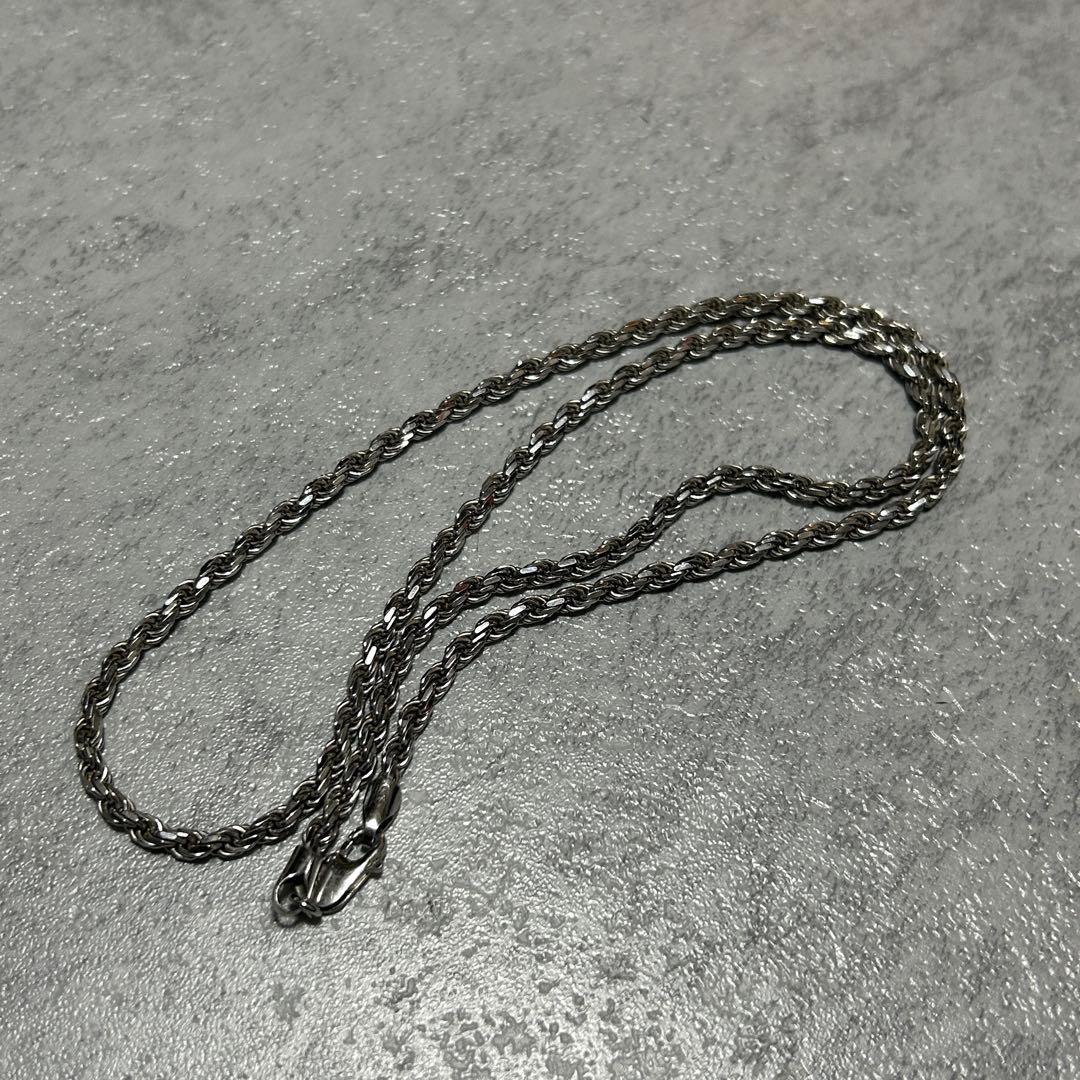 Avalanche シルバー ロープネックレス 60cm Silver925