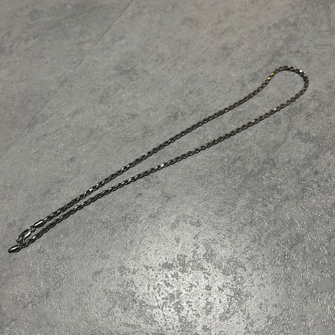 Avalanche シルバー ロープネックレス 60cm Silver925