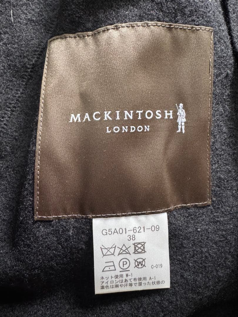 マッキントッシュロンドン 3WAYコート ブラック サイズ38
