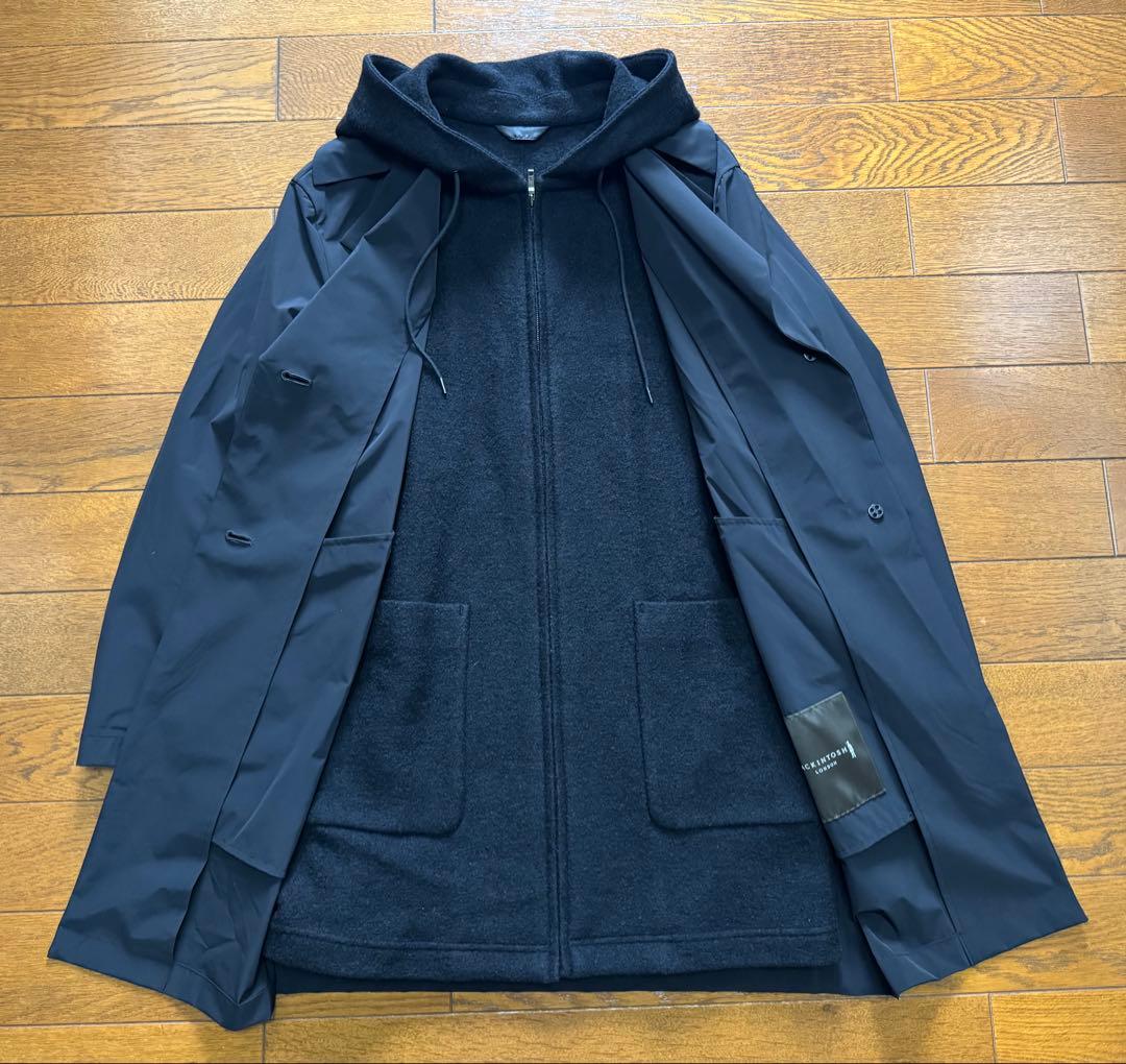 マッキントッシュロンドン 3WAYコート ブラック サイズ38