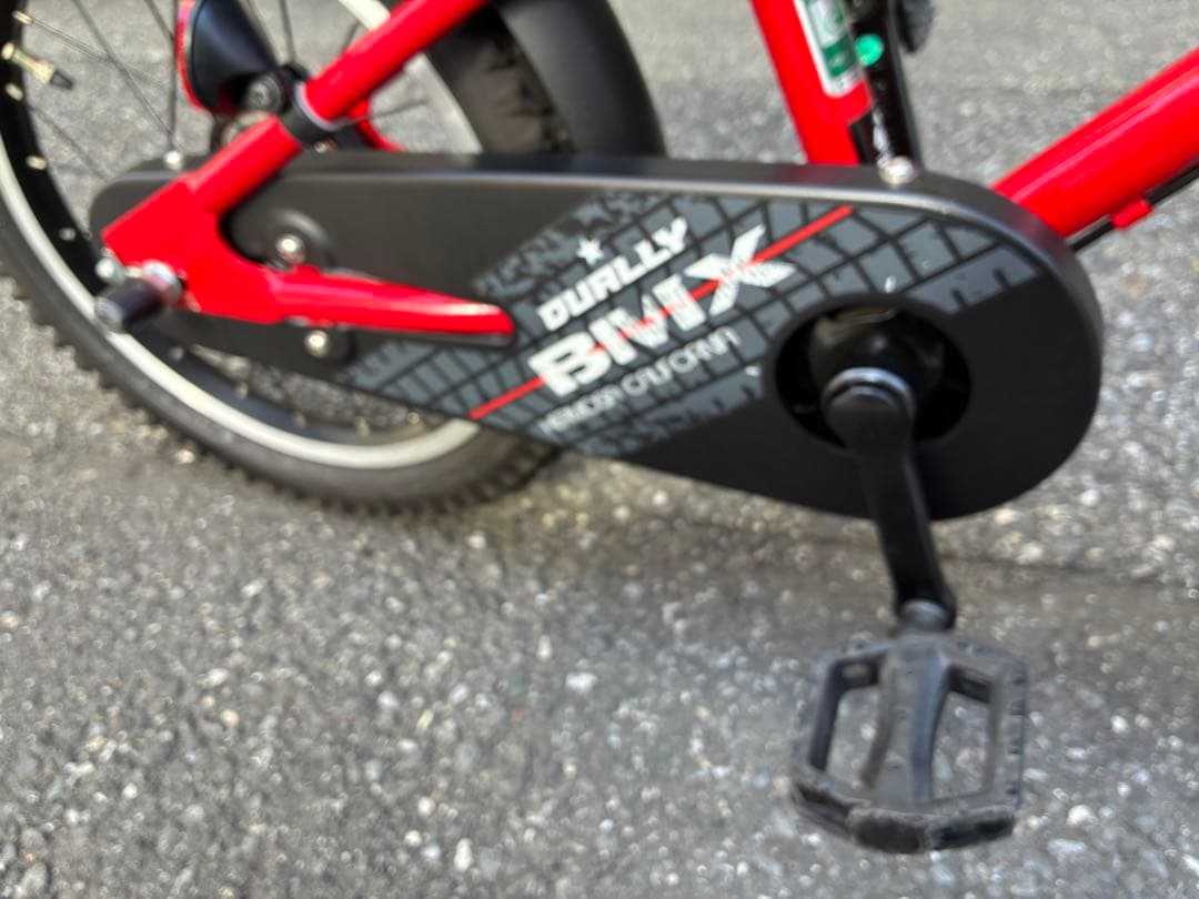 子供用BMXスタイル自転車 デューリー レッド 16インチ