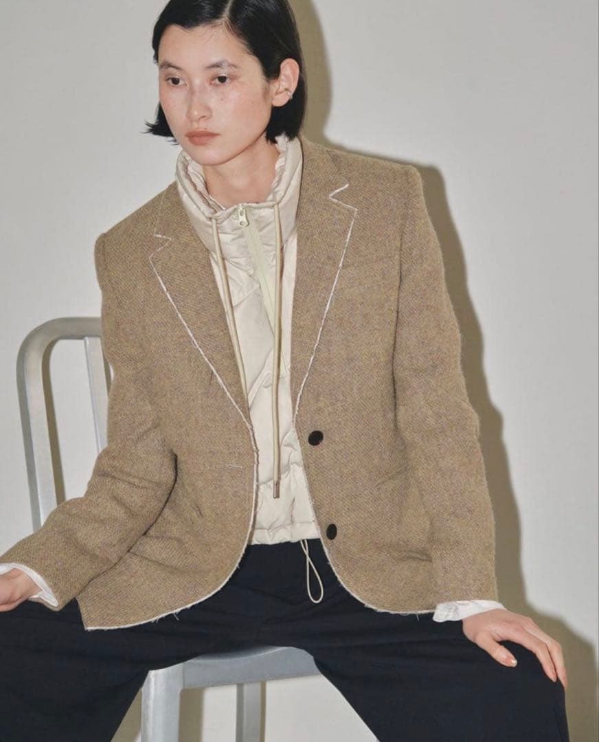 【新品タグ付き】TODAYFUL カットオフウールジャケット