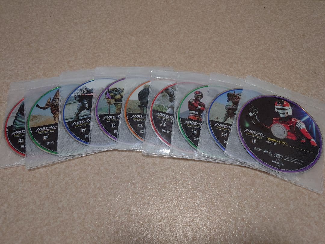 メタルヒーローDVDコレクション (シャリバン) 15～31号