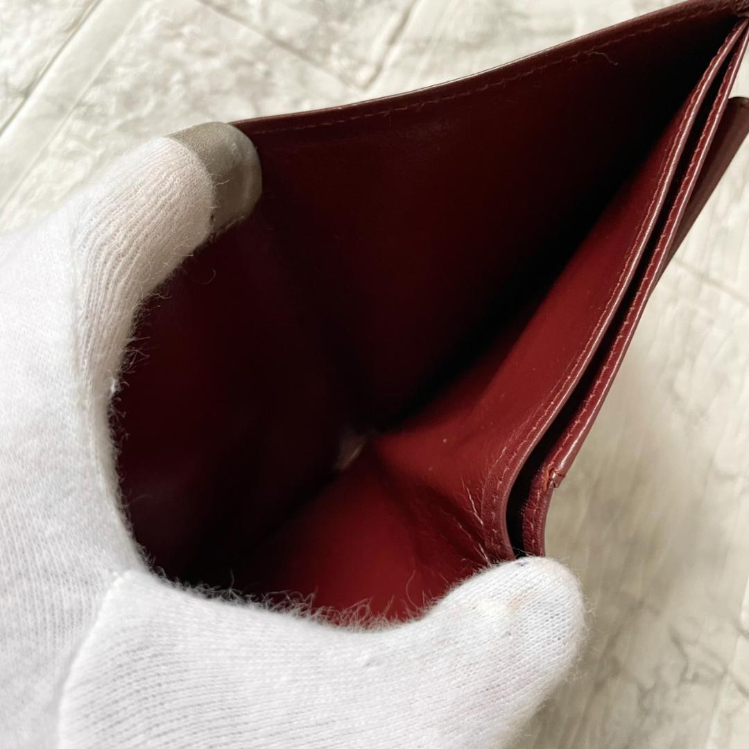 付属品完備✨Cartier カルティエ　折り財布　マストライン