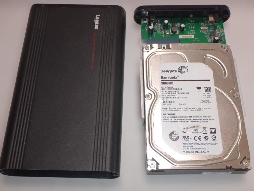 合計11.5TB 2.5インチHDD 4TB 3TB 2TB 0.5TB