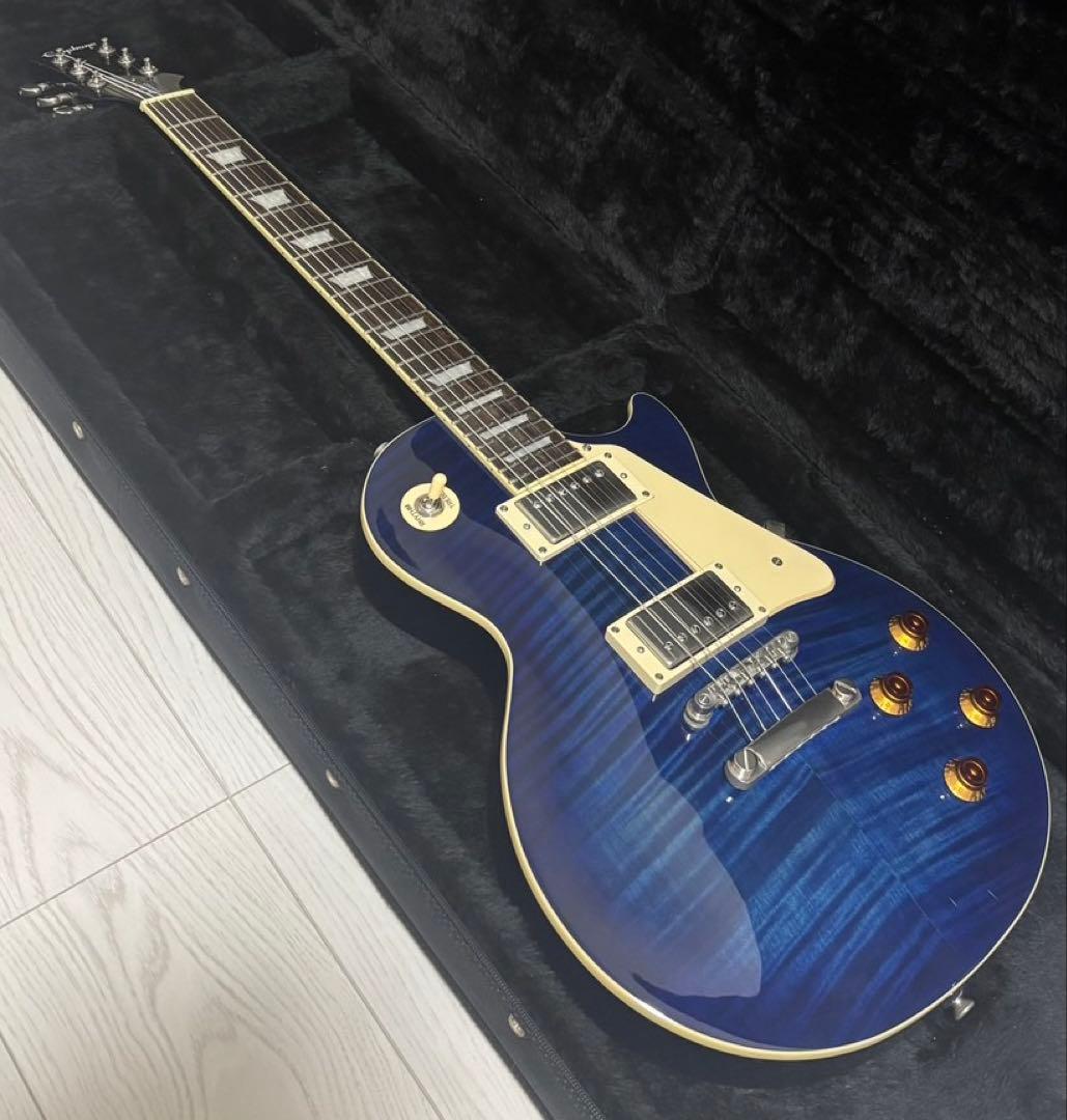 KW　Epiphone Les Paul ブルー　エレキギター　希少カラー